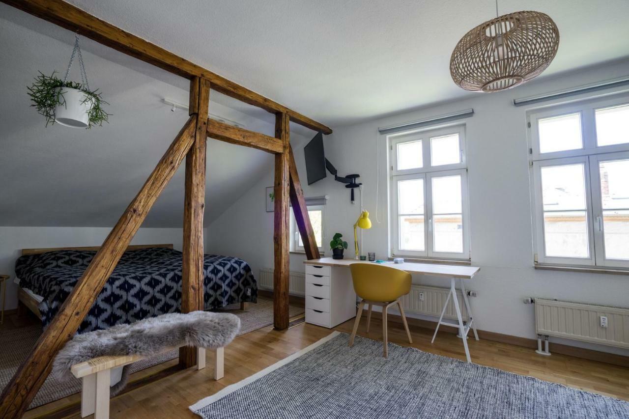 Stilvolles Zentrumsnahes Wohlfuehl-Appartment Leipzig Exterior photo